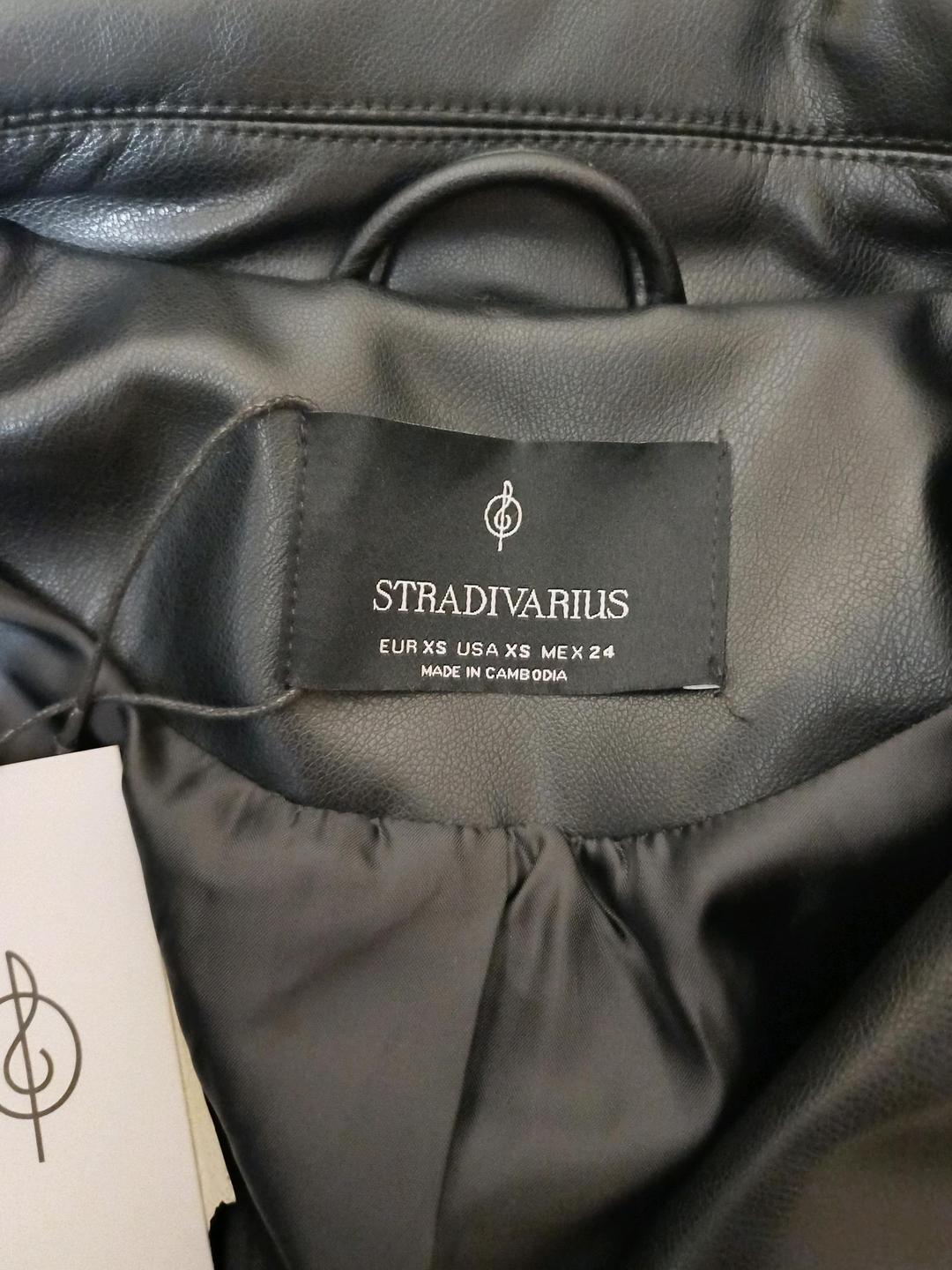 Stradivarius Кожаная куртка новая — фото 2