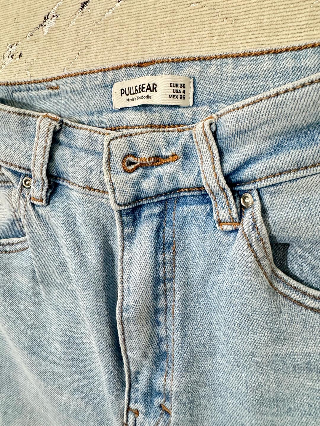 Pull & Bear Джинсы Pull&Bear клеш — фото 2