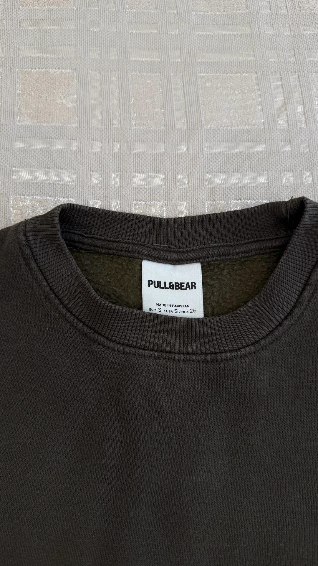 Pull & Bear Свитшот хаки — фото 2