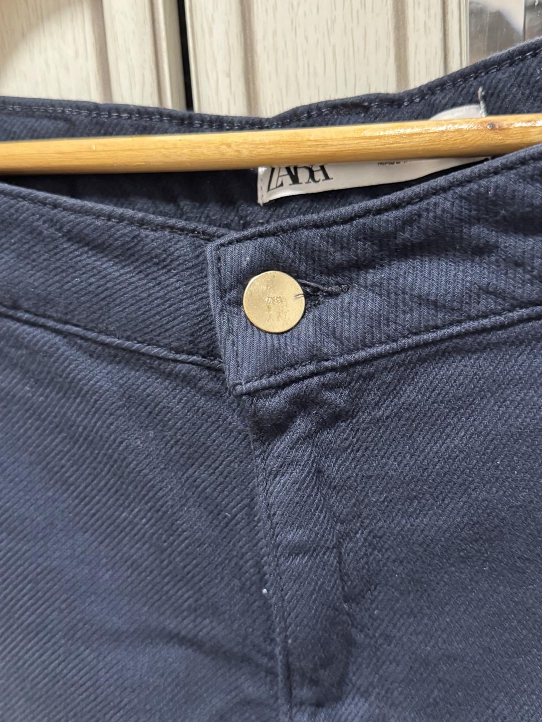 Zara Синие брюки Zara — фото 2