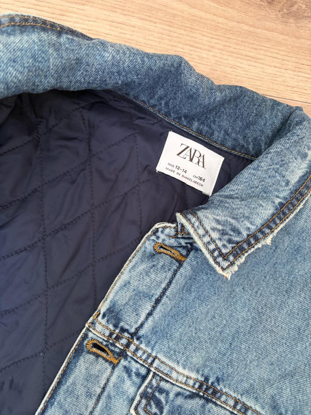 Zara Джинсовая куртка ZARA — фото 2