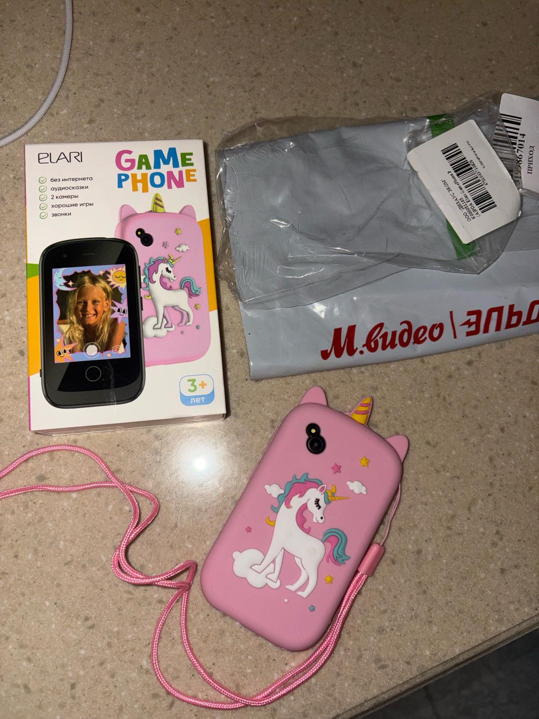 elari Elari GamePhone pink детский телефон  ТОРГА НЕТ — фото 2