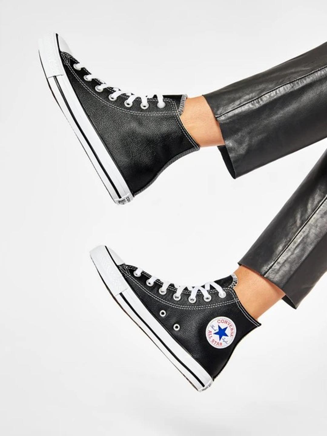 Converse Высокие кеды Converse Chuck Taylor All Star из кожи — фото 2