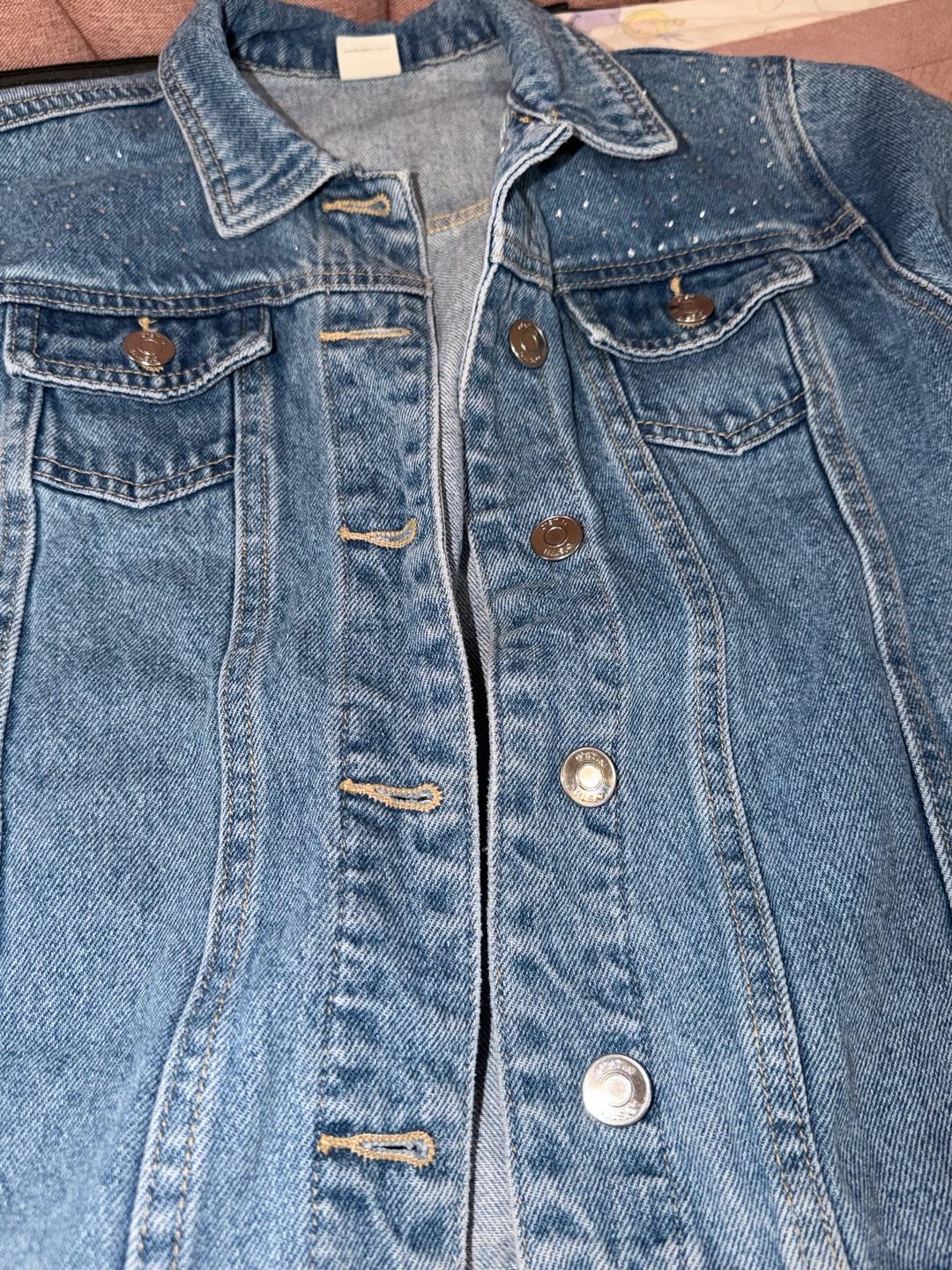 O'STIN Джинсовка O'STIN со стразами — фото 2