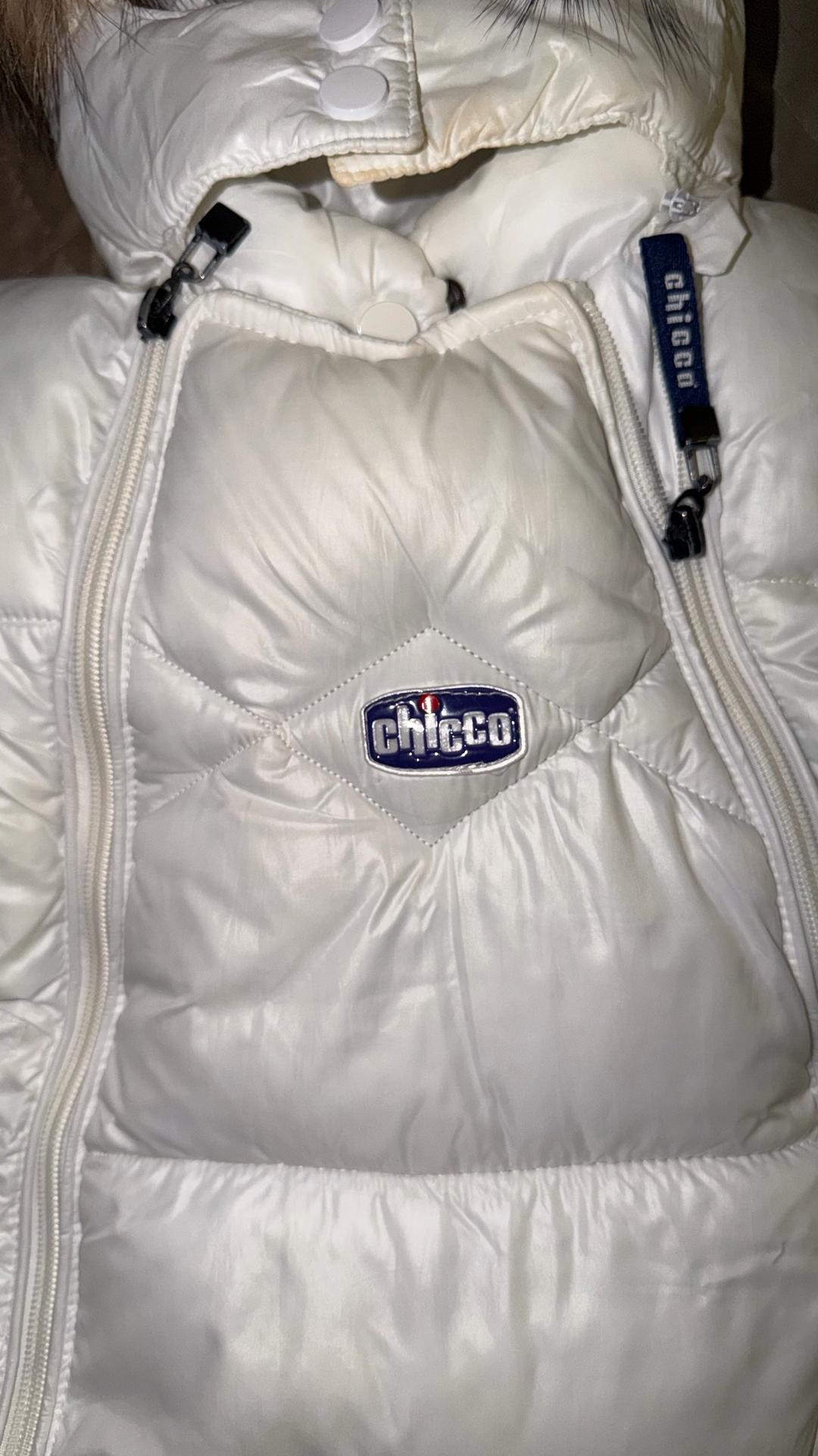 Chicco Утепленный комбинезон Chicco с мехом для ребенка — фото 2