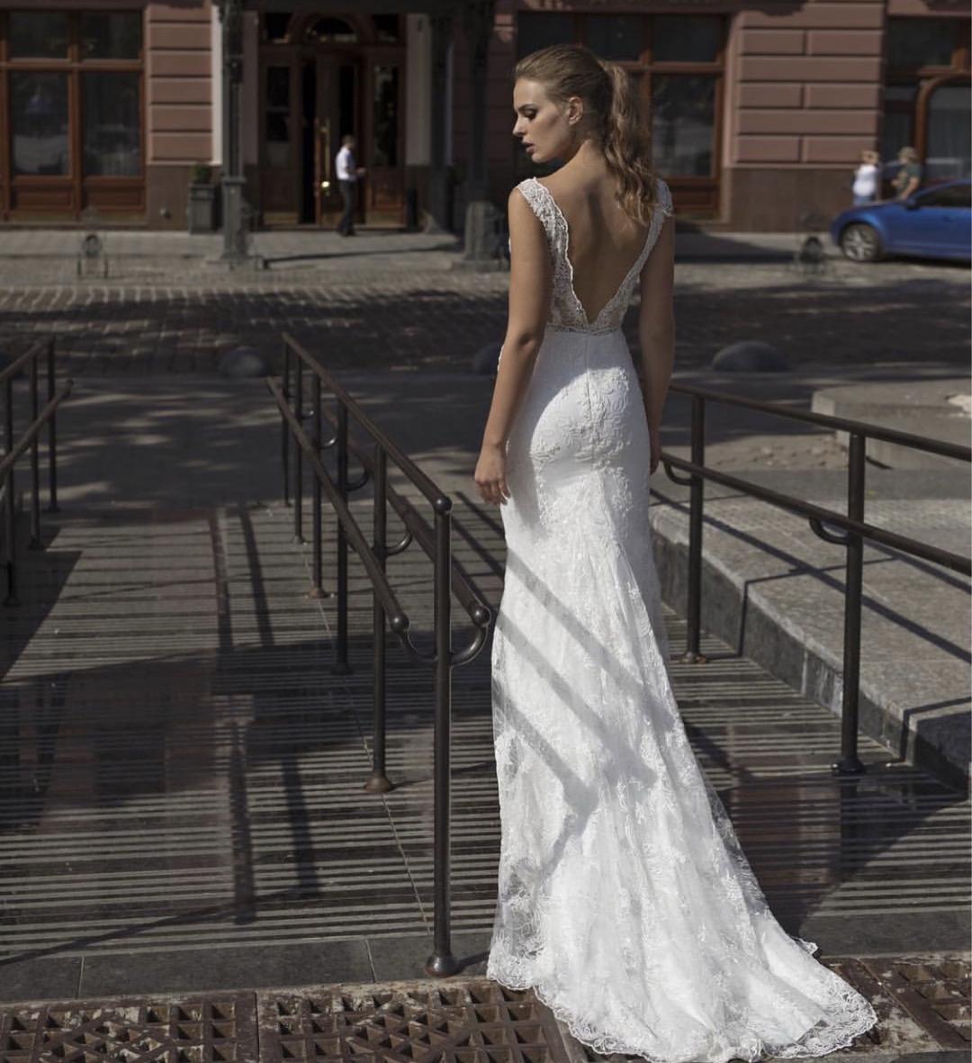 White Swan Свадебное платье — фото 2