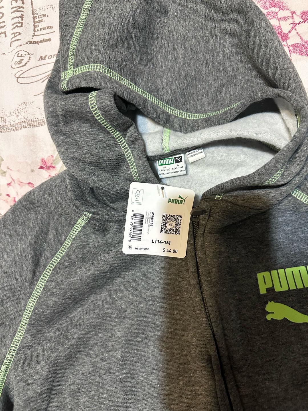 Puma Худи с молнией Puma — фото 2