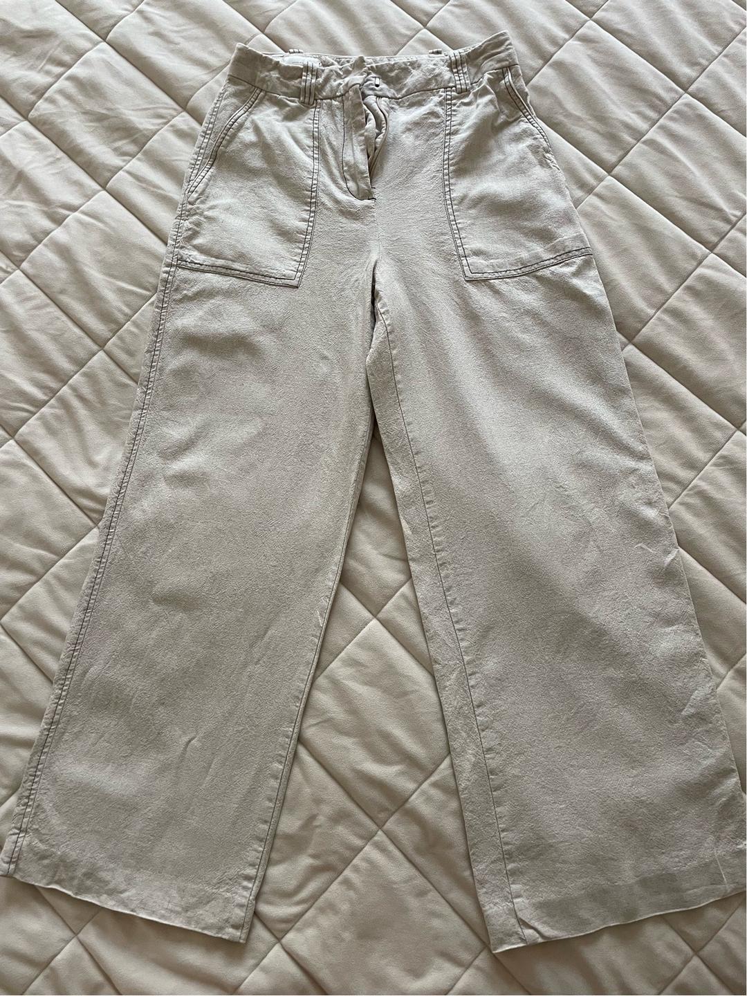 Zara Льняные брюки Zara — фото 2