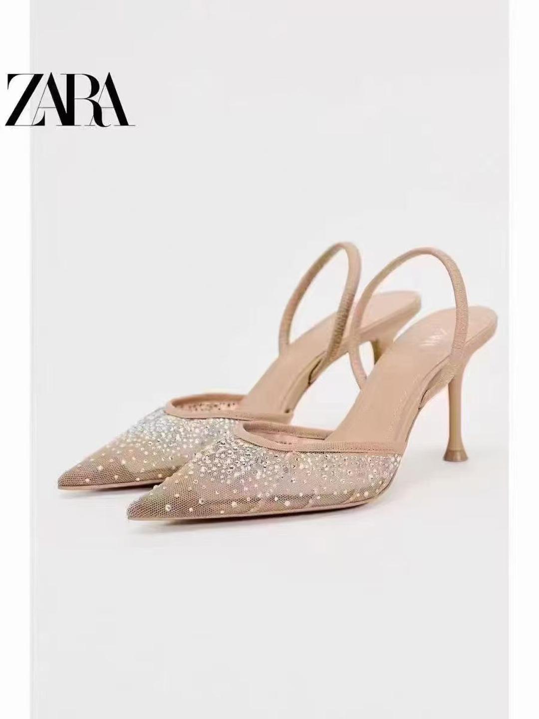 Zara Туфли ZARA со стразами — фото 2