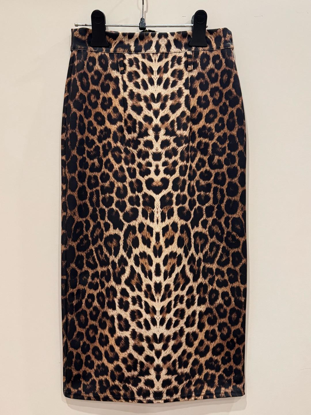 Topshop Юбка Topshop миди леопардовая — фото 2