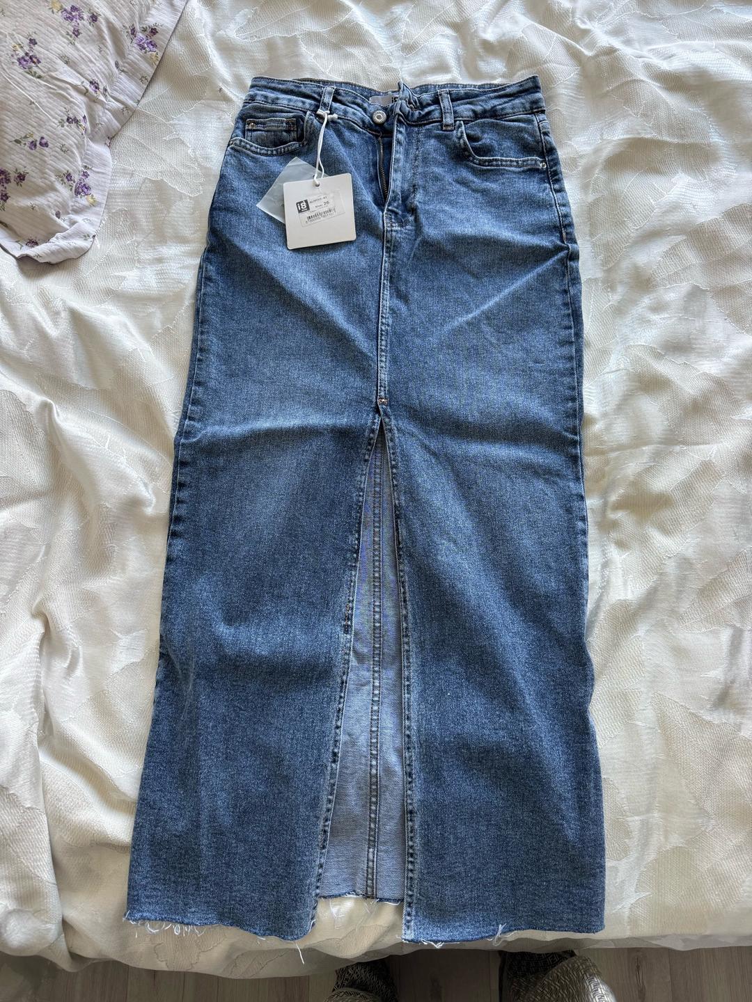 i8 denim Джинсовая юбка — фото 2