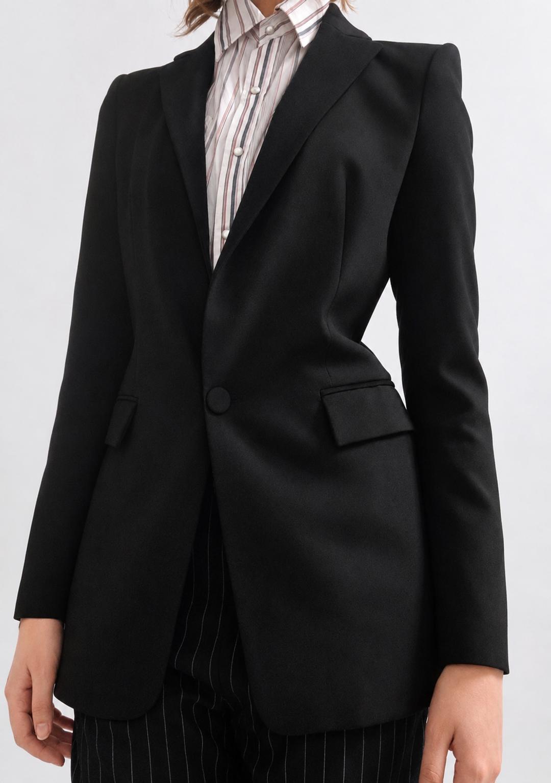 Zara Пиджак ZARA BASIC приталенный — фото 2