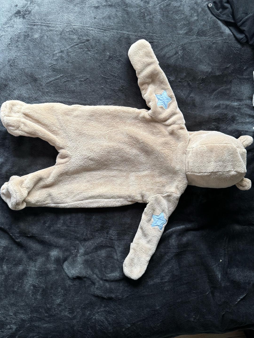 Next 🐻 Тёплый плюшевый комбинезон Next Baby для малыша 3–6 мес. — фото 2
