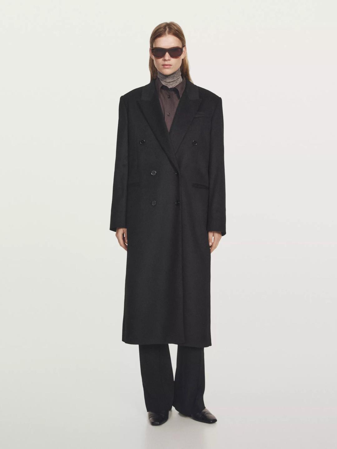 Massimo Dutti Пальто длинное massimo dutti — фото 2