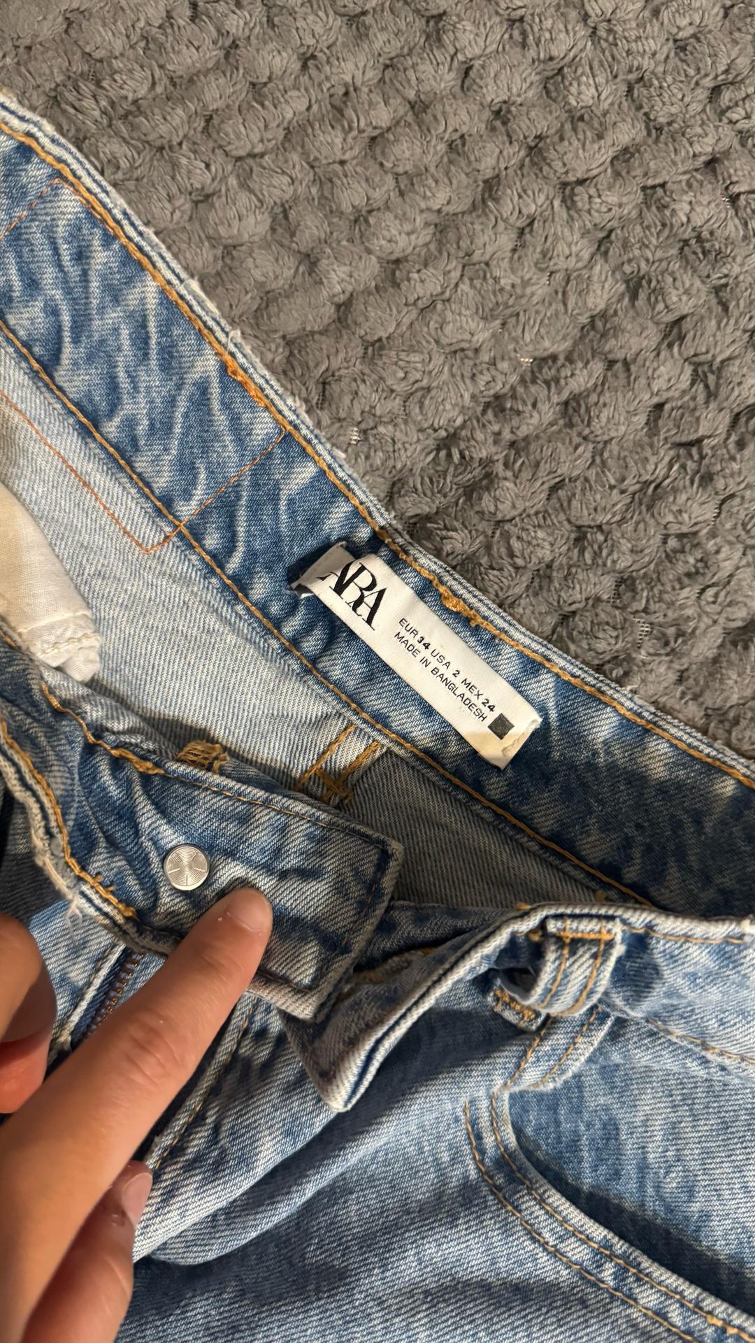 Zara Джинсовые шорты ZARA — фото 2
