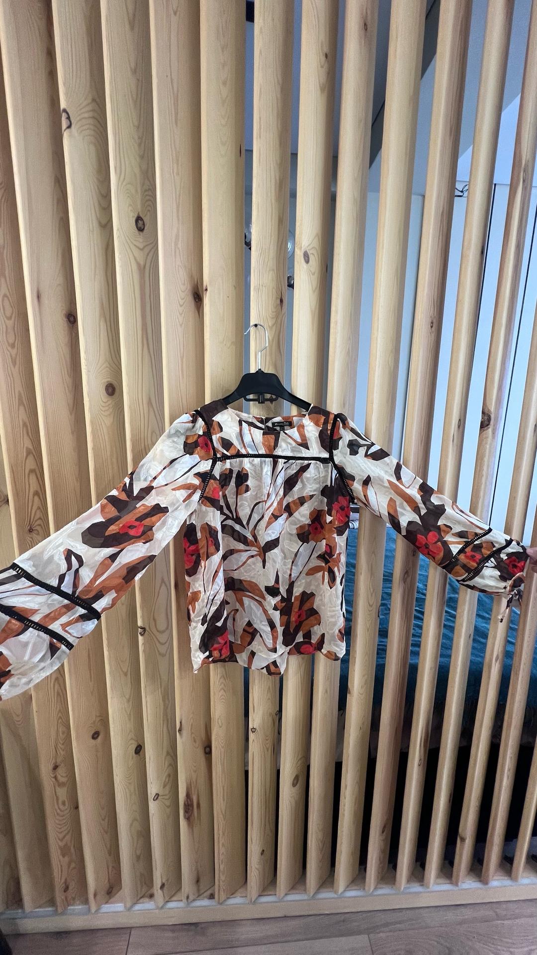 Massimo Dutti Massimo Dutti Блузки с цветочным принтом — фото 2