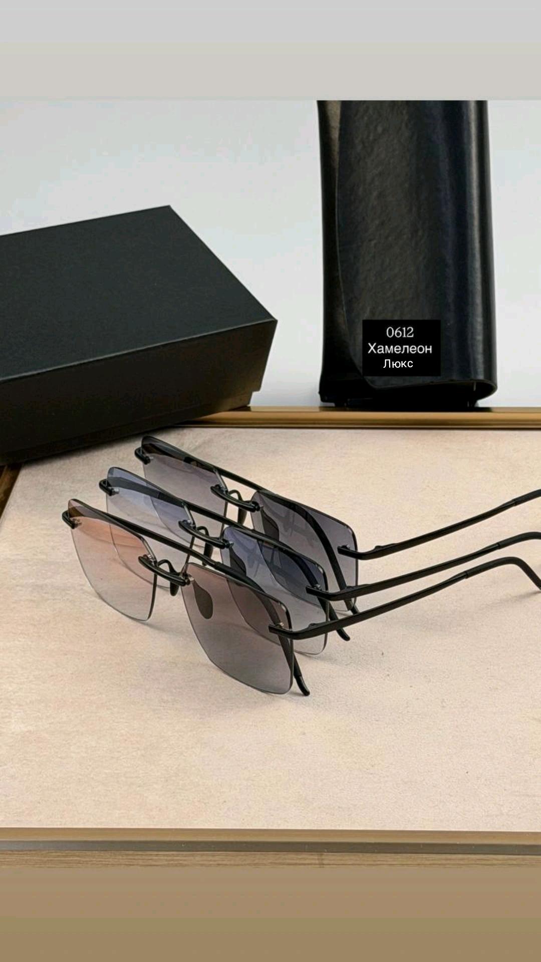 Нет бренда Новинка Люкс качество 😍 Линзы хамелеон 👓🕶️ на солнце темнеет ✔️ — фото 2
