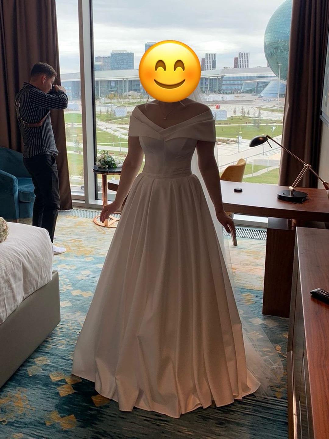 emilia esposa Свадебное платье с открытыми плечами — фото 2