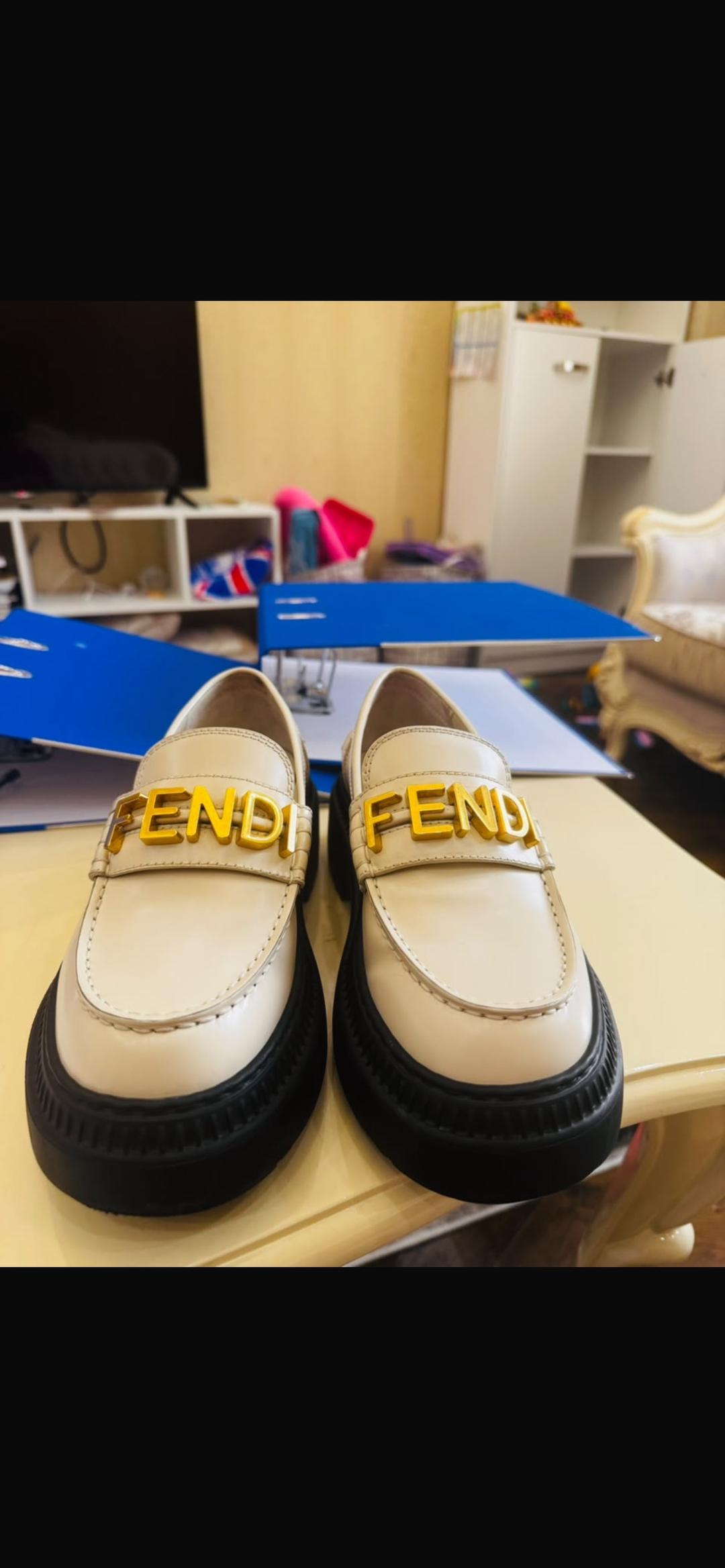 Fendi Мокасины Fendi на платформе — фото 2