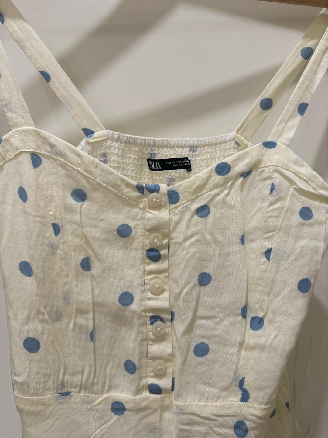 Zara Сарафан ZARA в горошек — фото 2