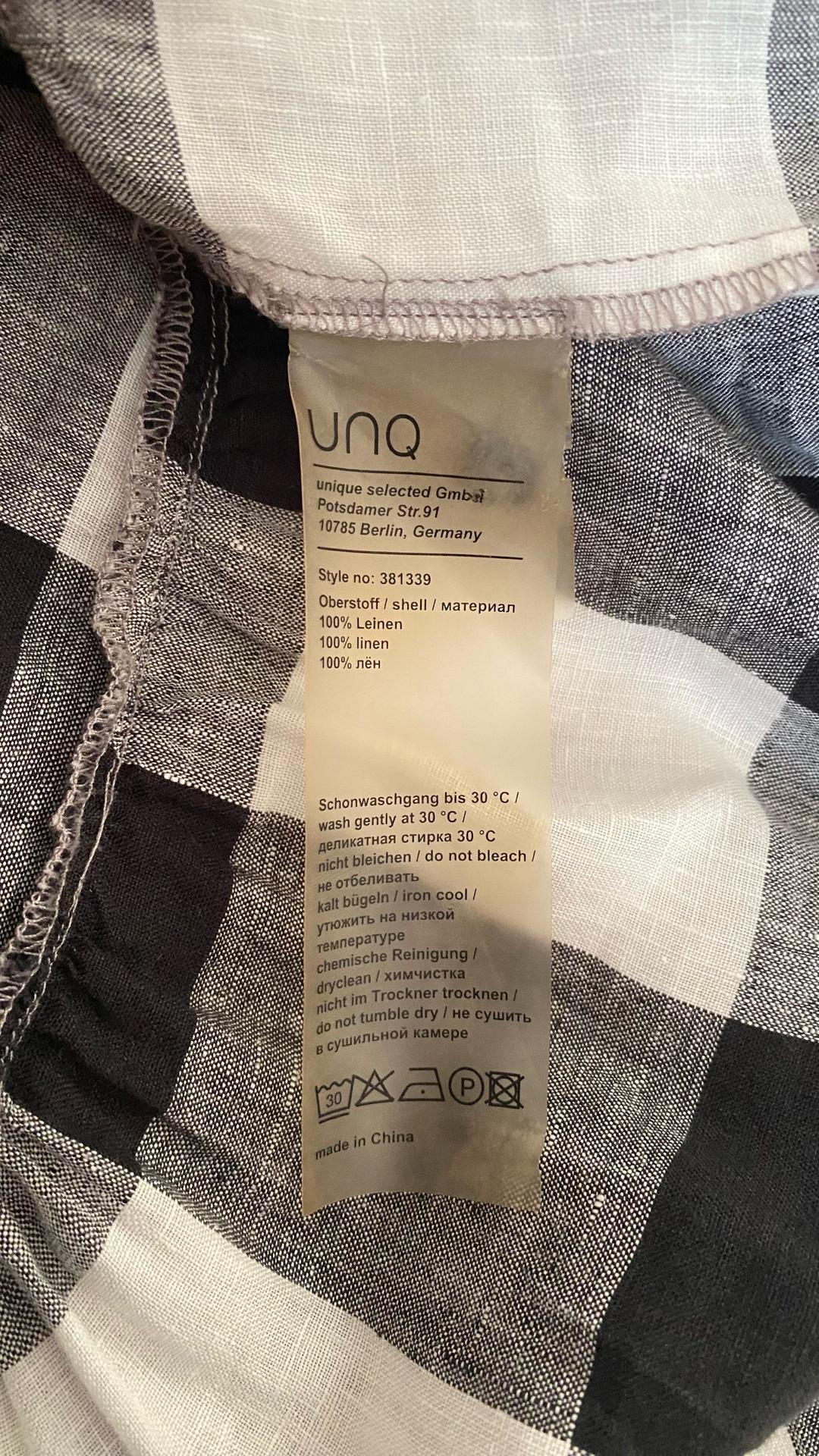 UNQ Платье из 100% натурального льна — фото 2