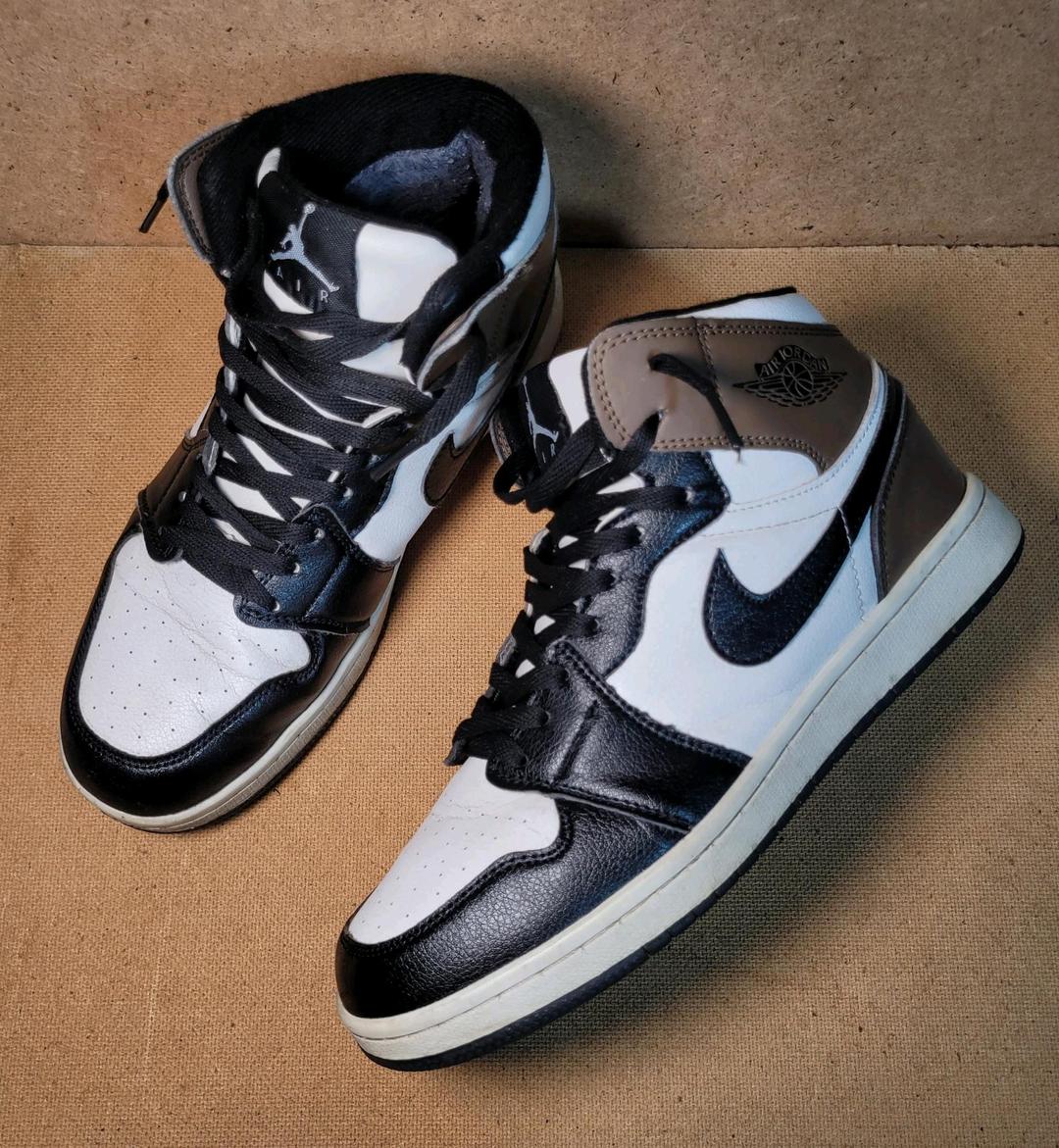Nike Кроссовки найк Nike air jordan 1 mocha — фото 2