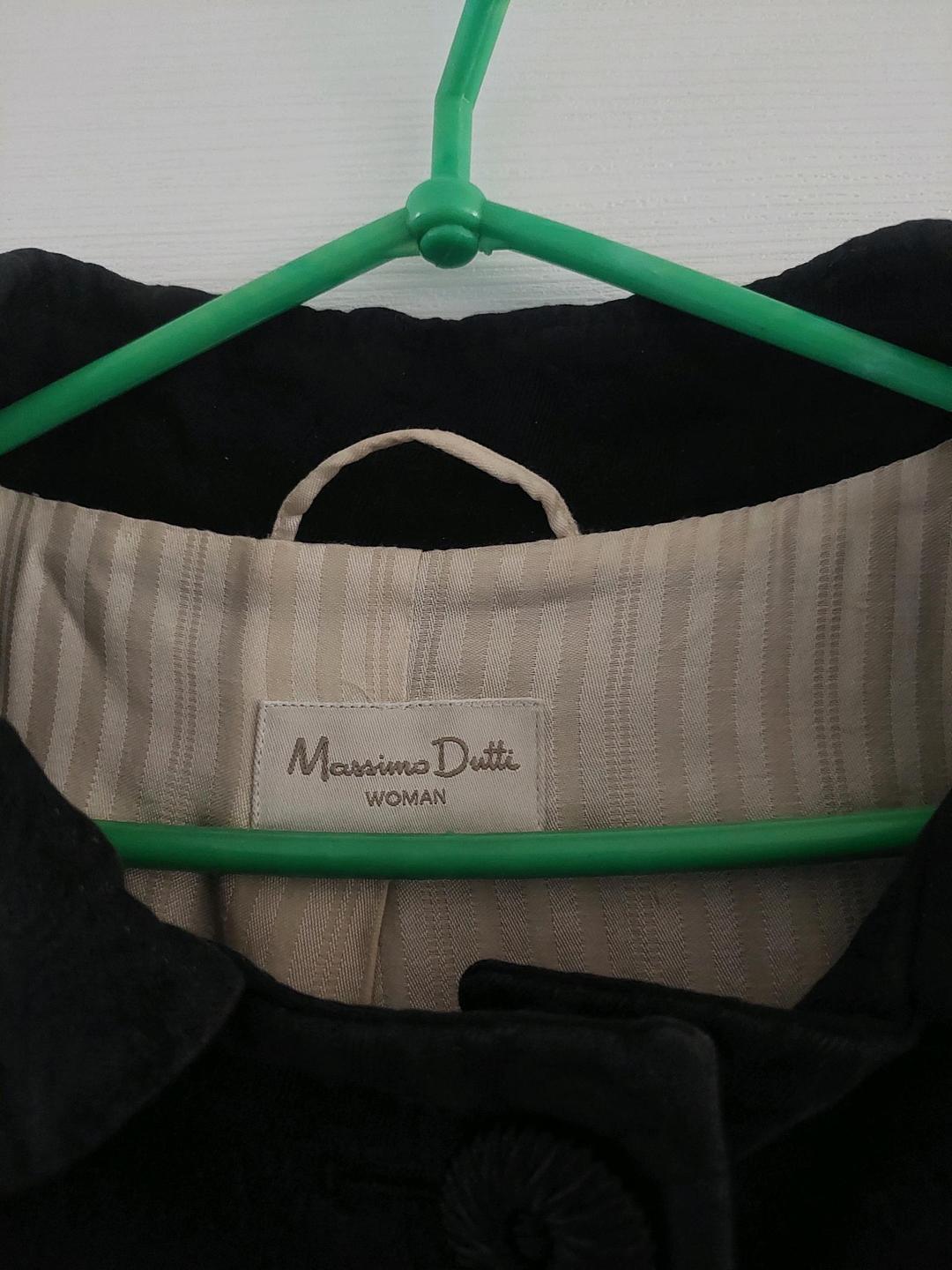 Massimo Dutti Черное пальто Massimo Dutti — фото 2