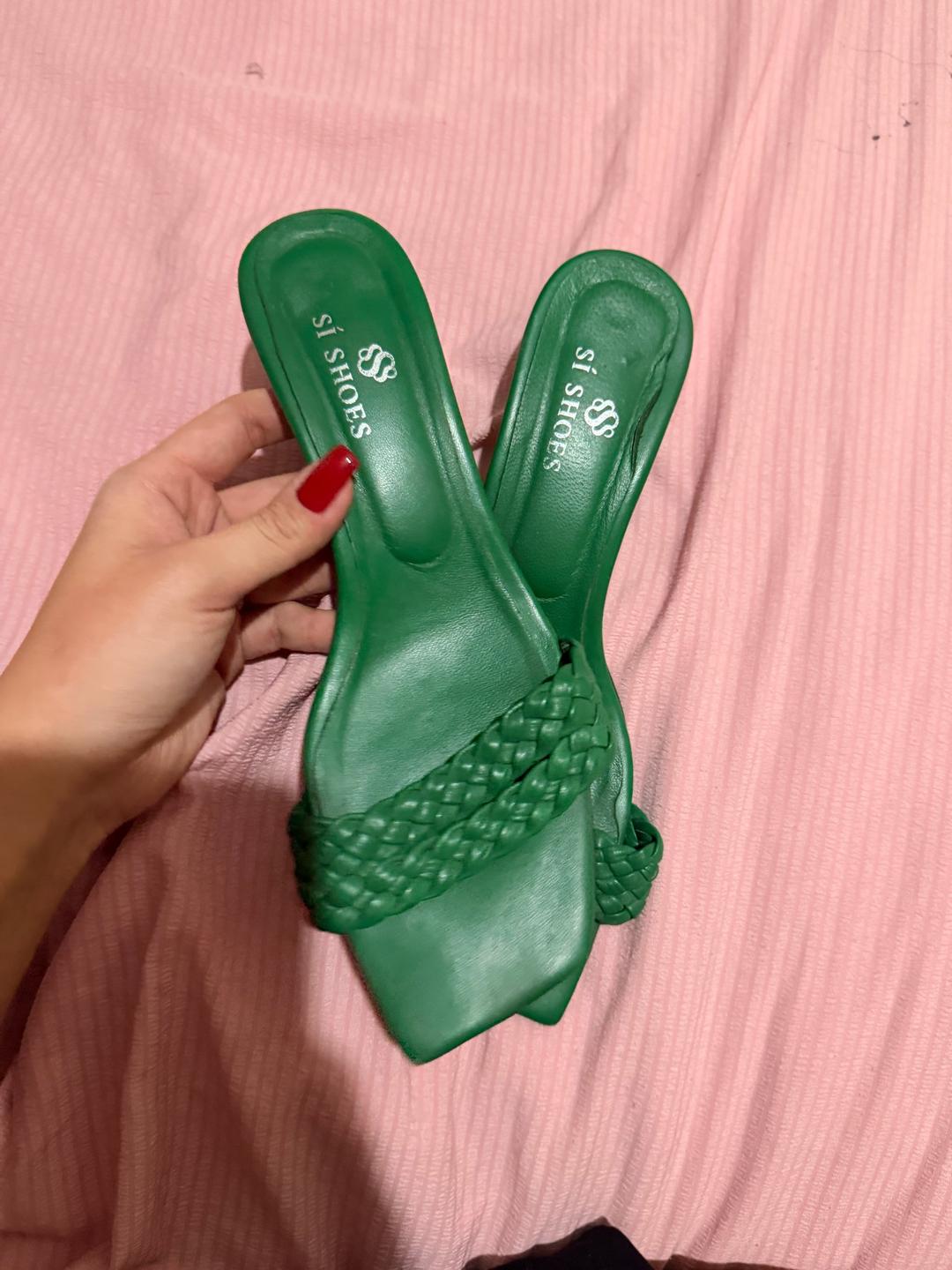si shoes Зеленые босоножки Si Shoes — фото 2