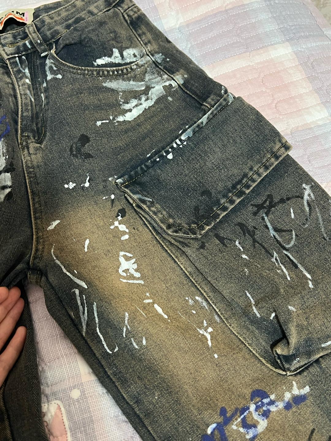 Darimi jeans Джинсы с принтом — фото 2