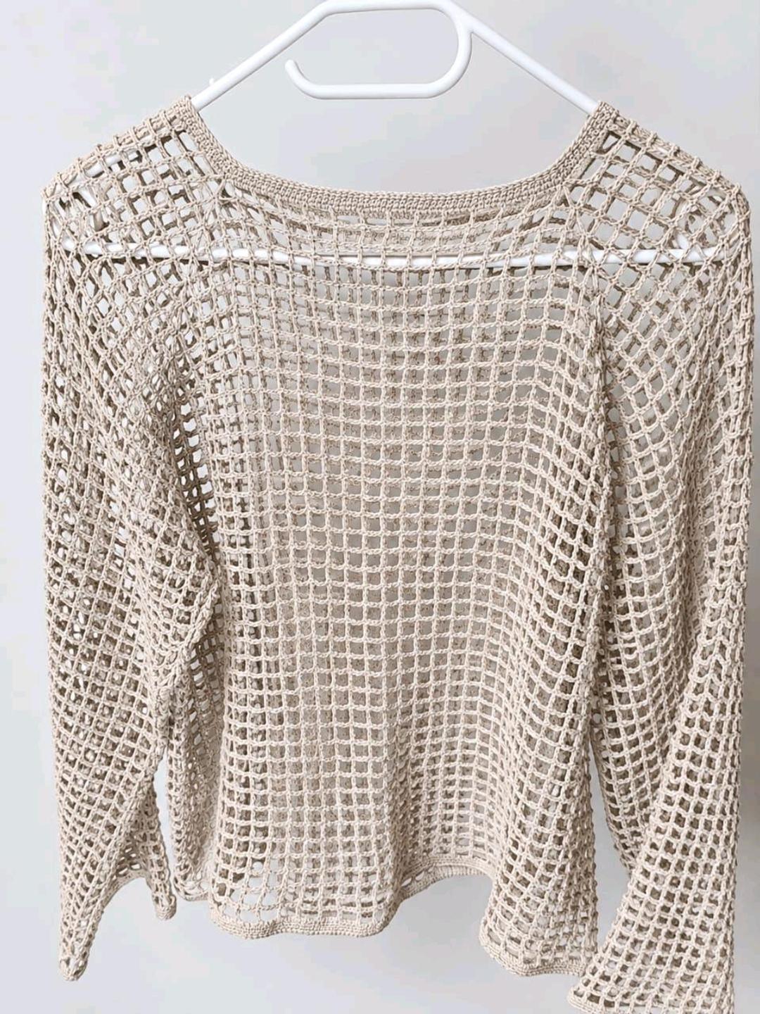 Handmade (ручная работа) Кофта-сетка — фото 2
