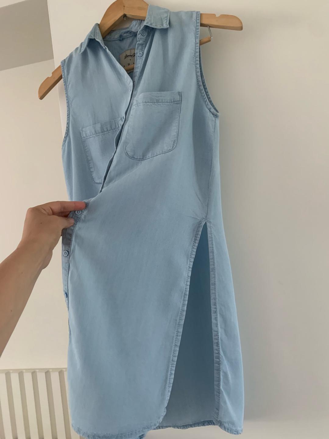 Denim&Co Легкая джинсовая рубашка — фото 2