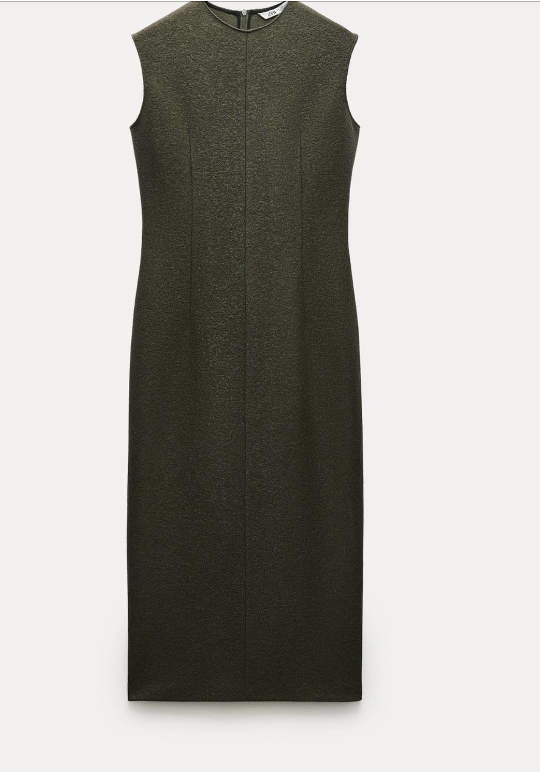 Zara Платье из шерсти — фото 2