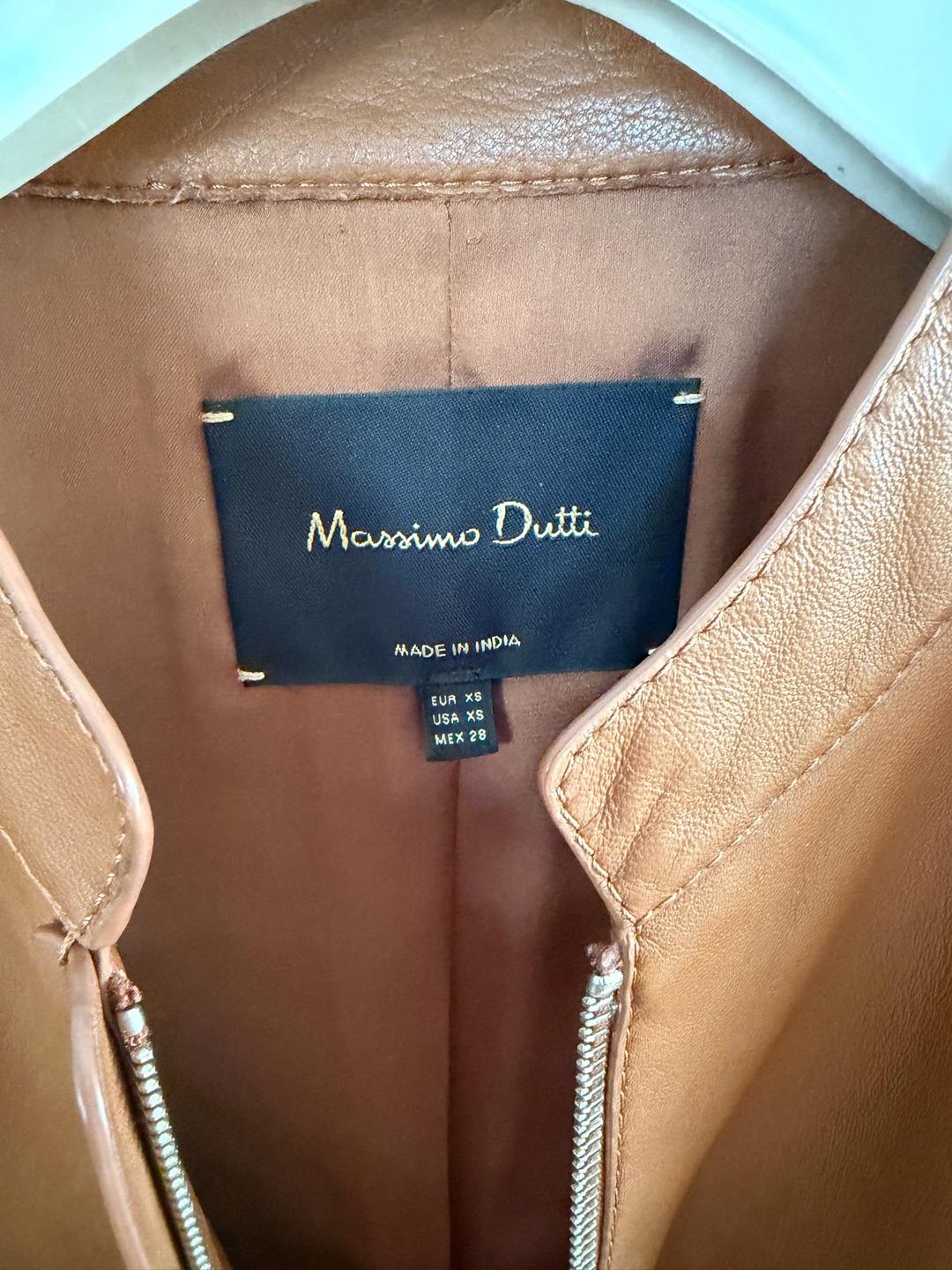 Massimo Dutti Кожаная куртка Massimo Dutti — фото 2