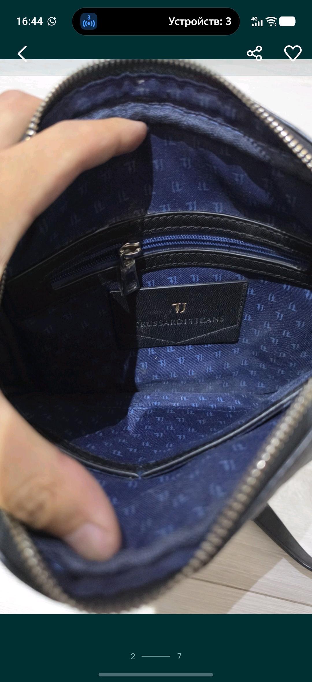 Trussardi Сумка через плечо Trussardi — фото 2