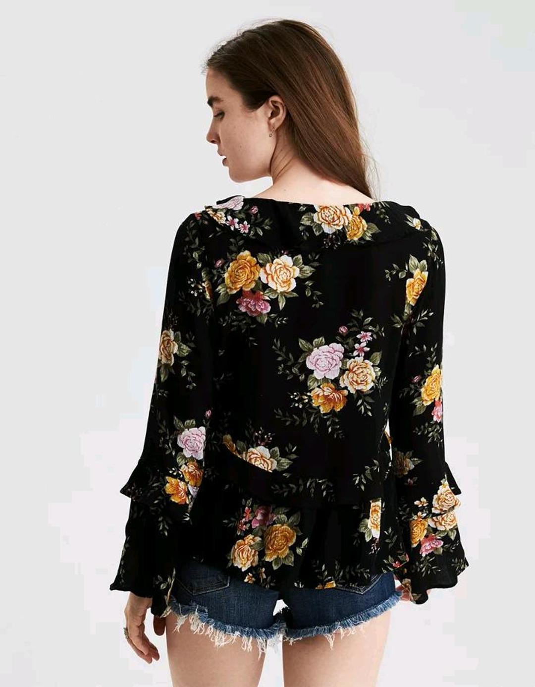 American Eagle Outfitters Блузка бохо — фото 2