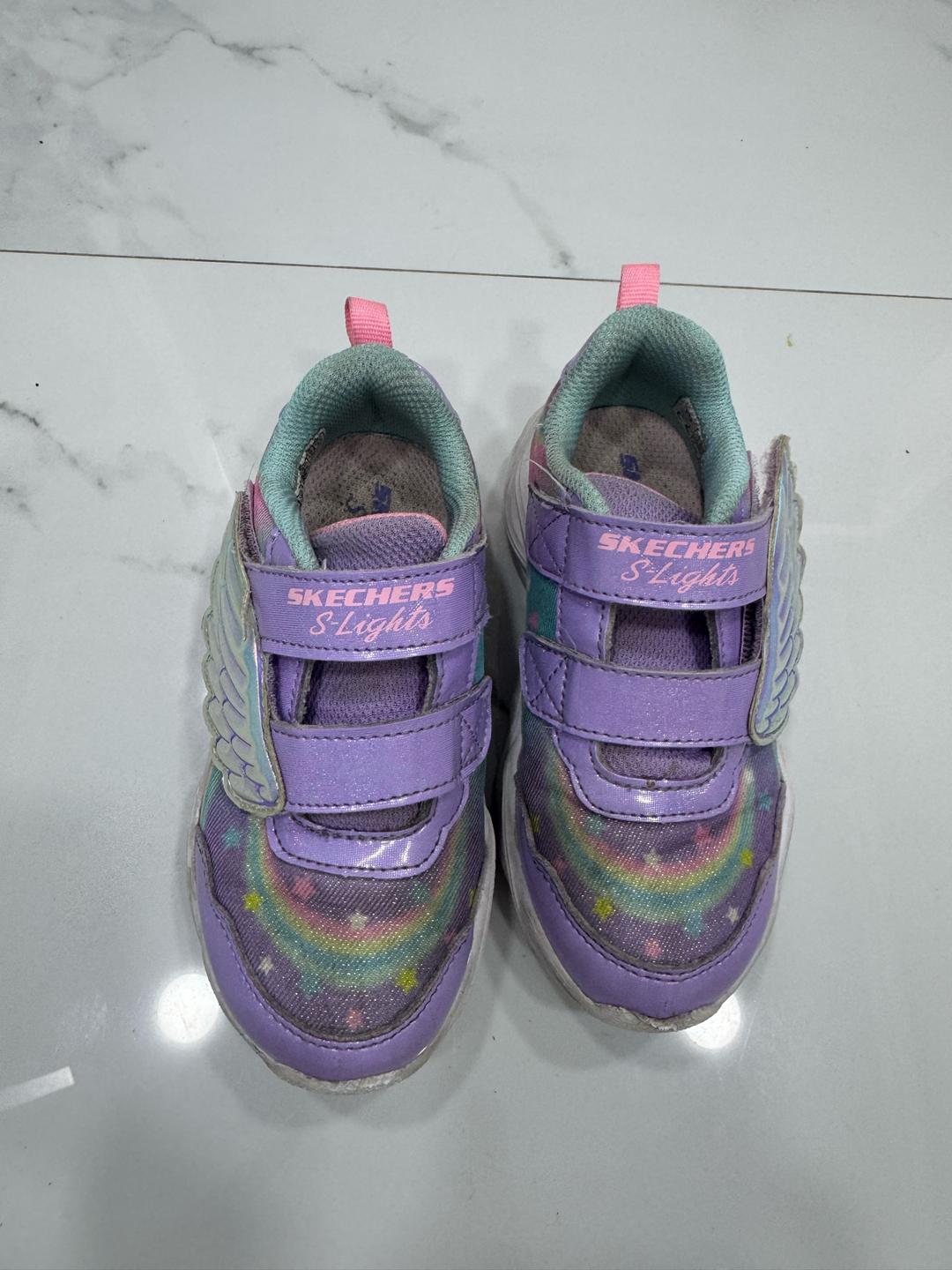 Skechers Кроссовки Skechers с крыльями для девочки, 26р — фото 2