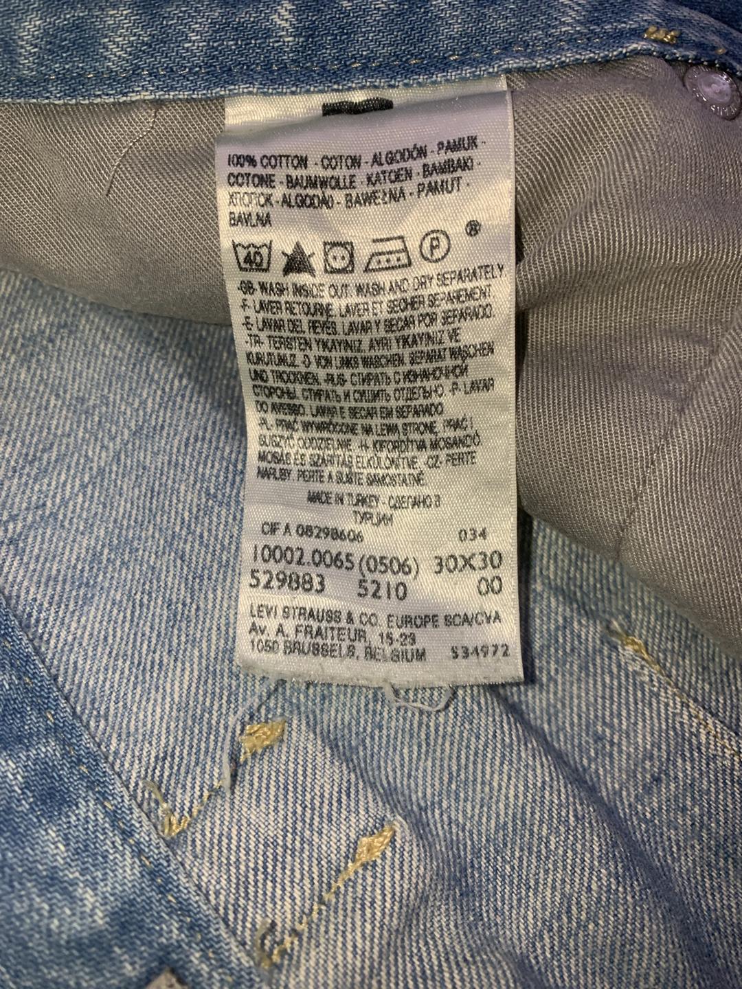 Levi's Мужские джинсы Levi's клёш — фото 2