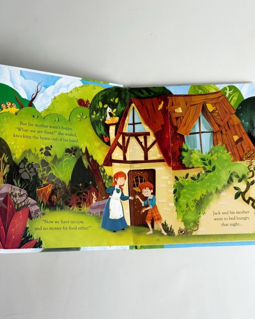 Anna Milbourne Peep Inside a Fairy Tale: Jack and the Beanstalk — фото 2