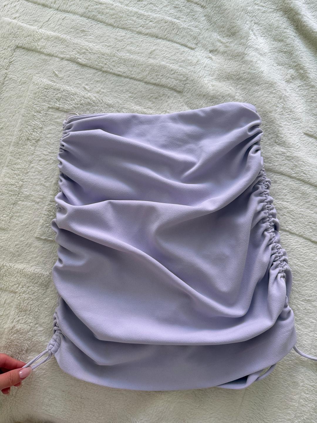 Zara Мини-юбка ZARA со сборками — фото 2