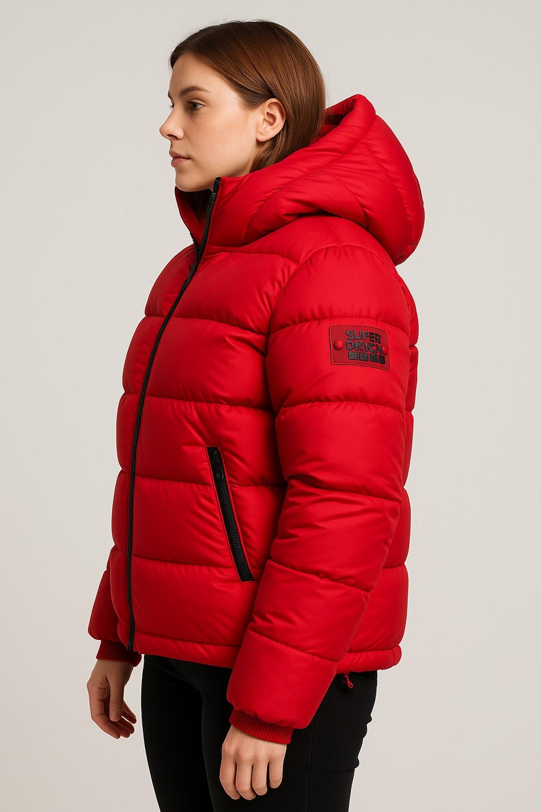 super dry Оригинальная куртка Superdry Sports Puffer зимняя — фото 2