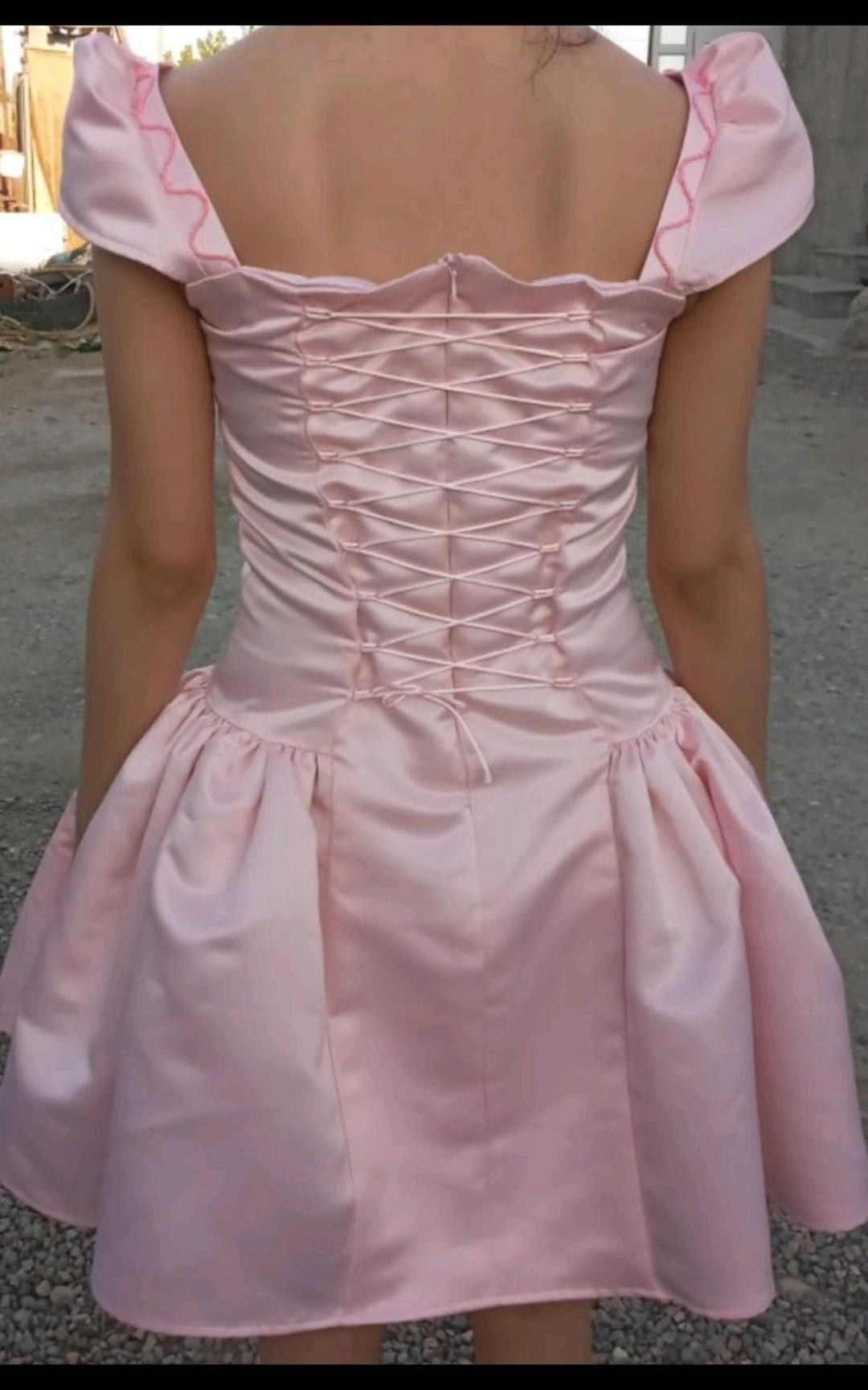 Handmade (ручная работа) Модель выполнена в стиле Baby Doll с использованием декоративной вышивки Ручная — фото 2