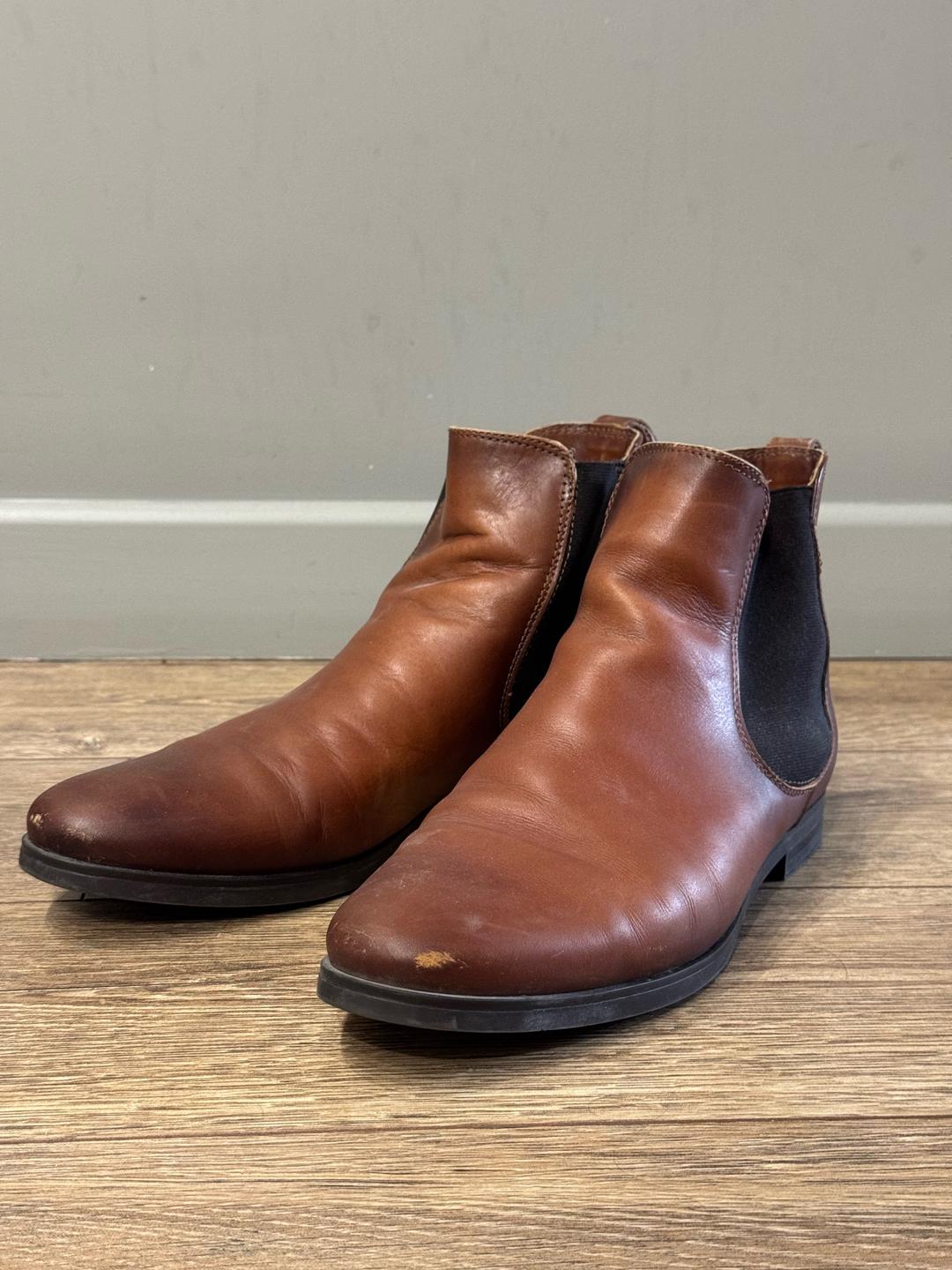 euroshoes Кожаные ботинки челси — фото 2