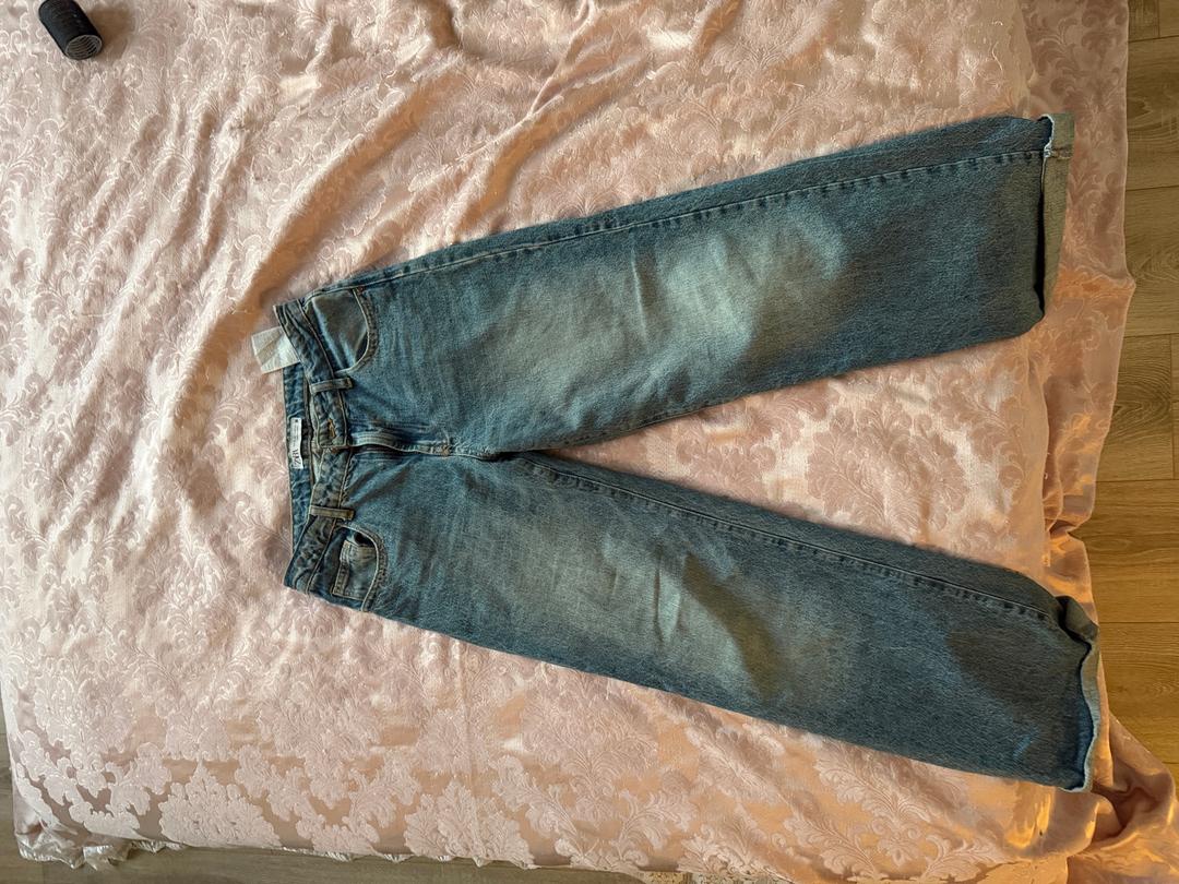 Zara Широкие джинсы — фото 2