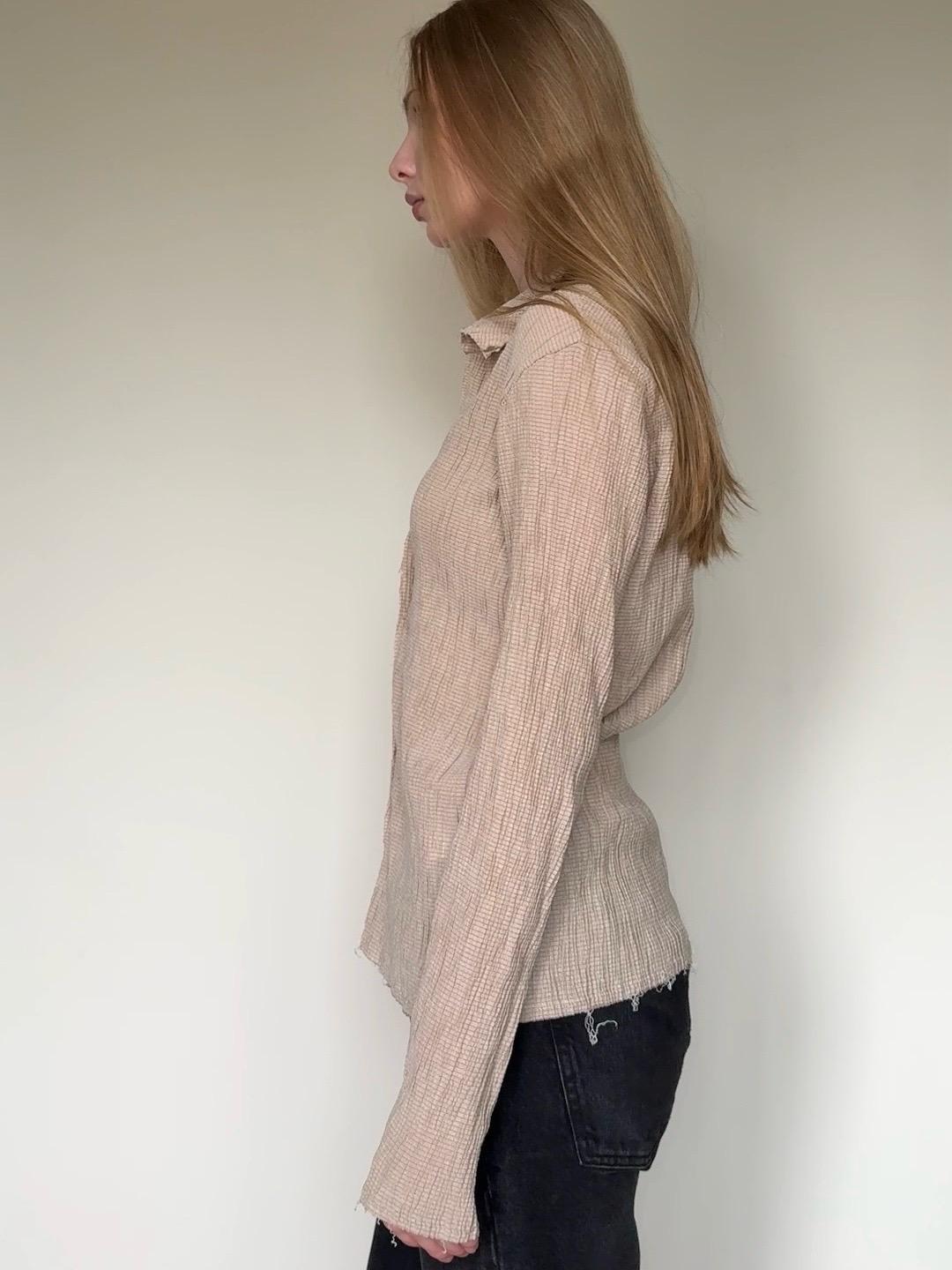 Zara Текстурированая рубашка Zara — фото 2
