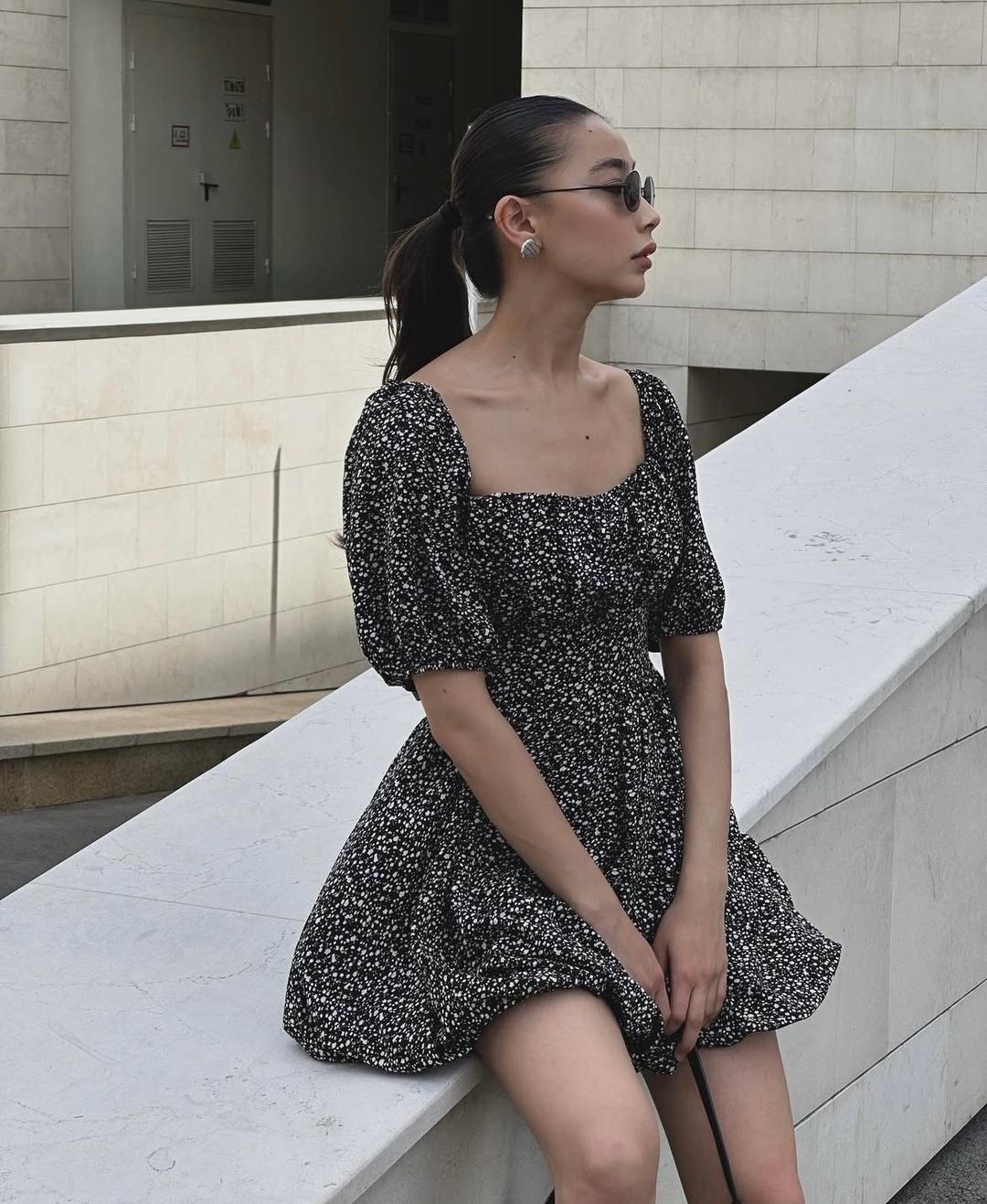 Chia Синий платье — фото 2
