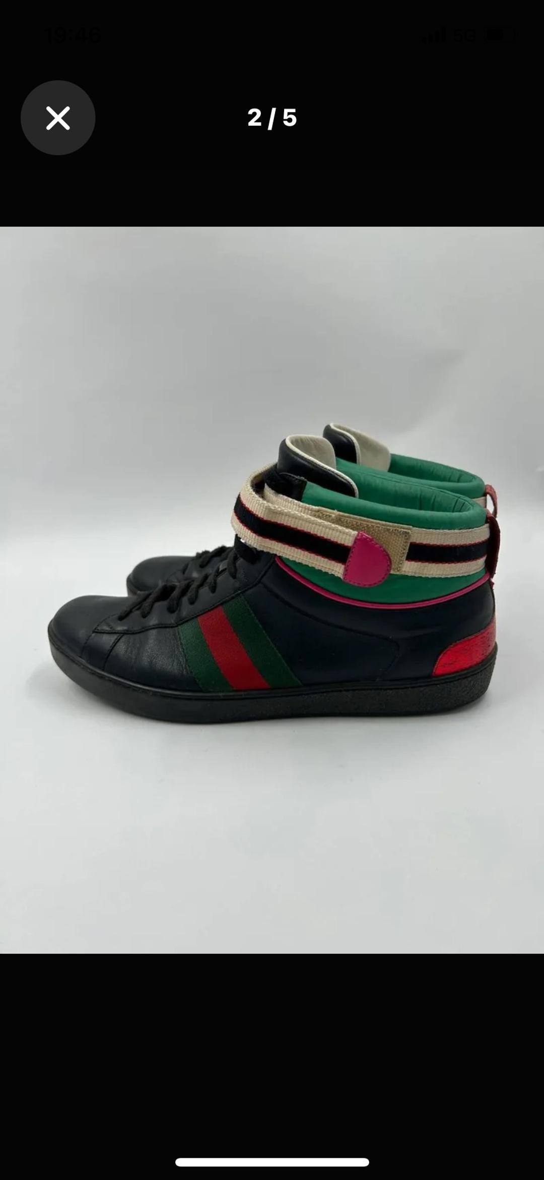 Gucci Высокие кеды Gucci — фото 2