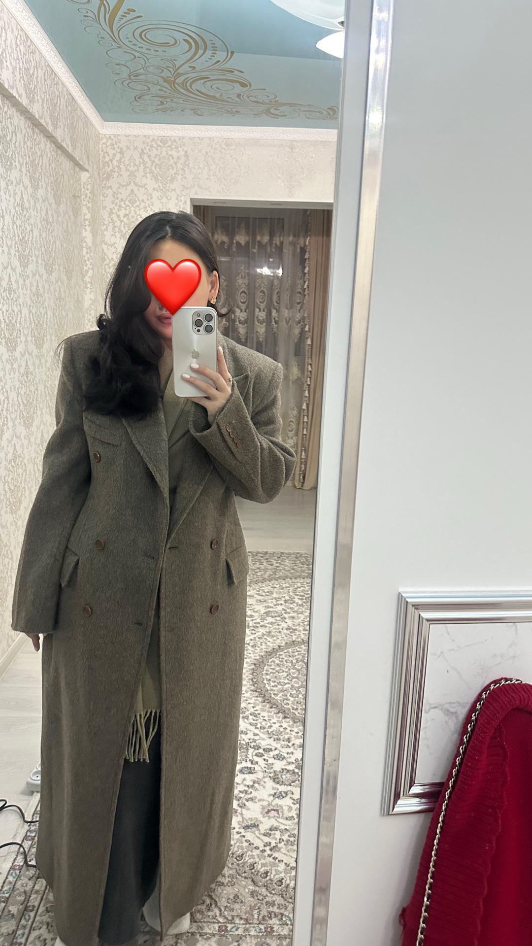 chia.kz Приталенное пальто — фото 2