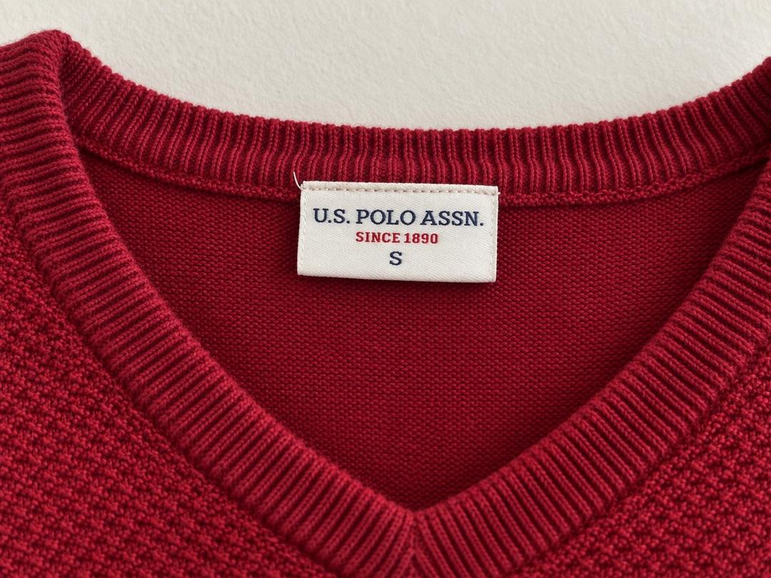 U.S. Polo Assn. Бордовый джемпер U.S. Polo Assn. — фото 2