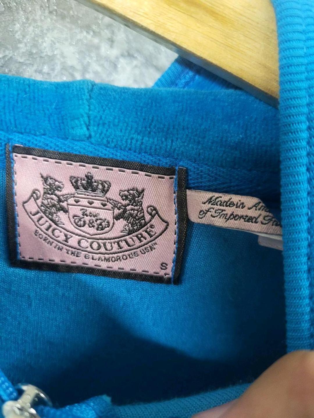 Juicy Couture Винтажная велюровая кофта juicy couture 2000x годов — фото 2