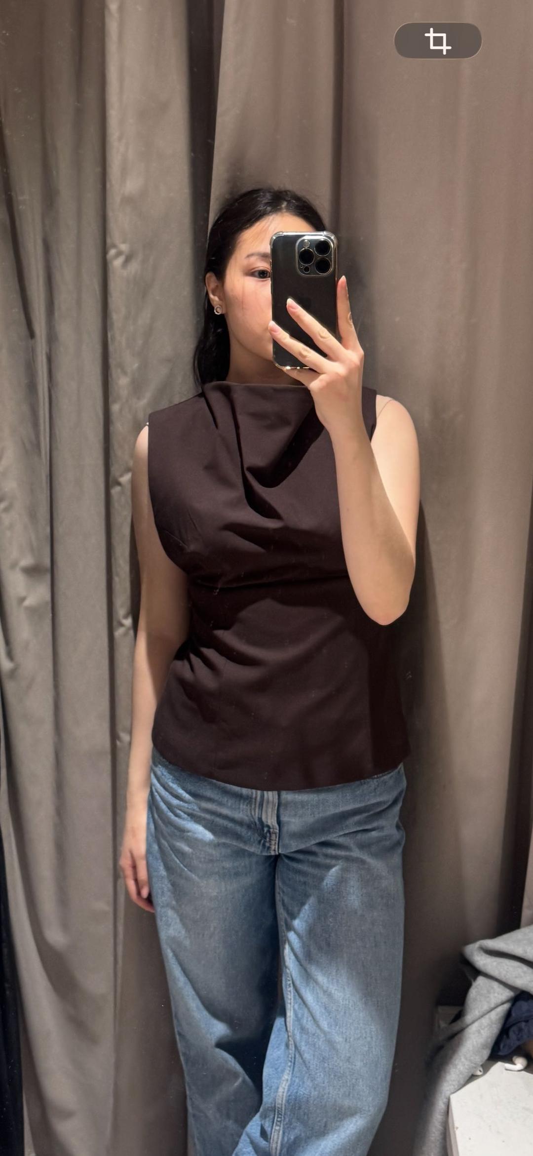 Zara Топ плотный зара — фото 2